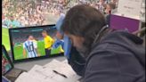 El gol de Messi a México: la emoción del comentarista de la TV italiana que jugó con Batistuta, es amigo de Almeyda y fanático de Maradona