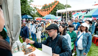 巴黎文化奧運台灣館正式揭幕 茄芷袋、廟會舞台呈現100％台灣味