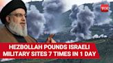 Hezbollah's 7 Back-To-Back Artillery Attacks 'Cripple' Israeli Military Outposts In A Day | Watch | International - Times of India...