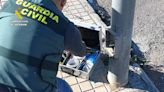 La Guardia Civil detiene a dos personas por robar cable de cobre del alumbrado público e investiga a otras cuatro