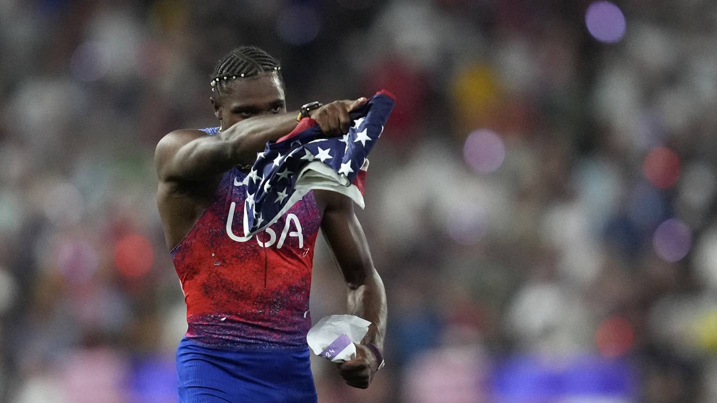 After winning Olympic thriller by a whisker, Noah Lyles looks for an encore in his favorite event