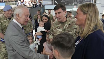 King Charles Shares Side Effect of Cancer Treatment at Military Ceremony with Prince William