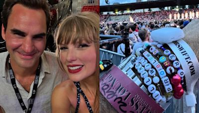 Roger Federer sorprende al declararse fan de Taylor Swift y presume selfie con la cantante