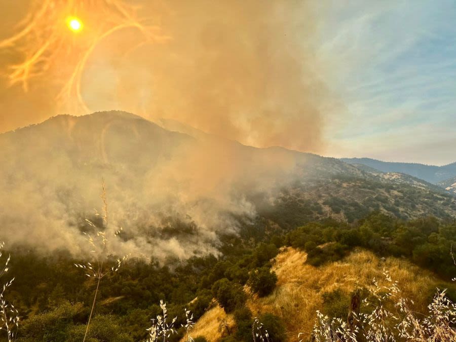 Record-breaking heat threatens firefighters on Basin Fire