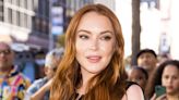 Lindsay Lohan's Y2K coat is right out of her "Just My Luck" era