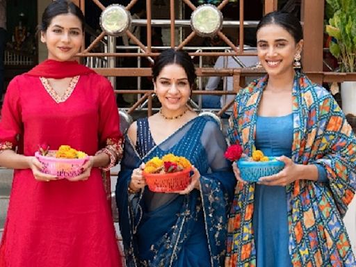 Pukaar Dil Se Dil Tak Cast: Sayli Salukhe, Anushka Merchande Seek Blessings At Mumbai's Khatu Shyam