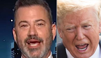 Jimmy Kimmel Claps Back At Trump's Bizarre Rant With Epic Prison Reminder