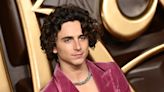 Timothée Chalamet Is Still the King of the No-Shirt Suit