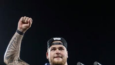 Michigan football OL Zak Zinter picked by Cleveland Browns in Round 3 of NFL draft 2024