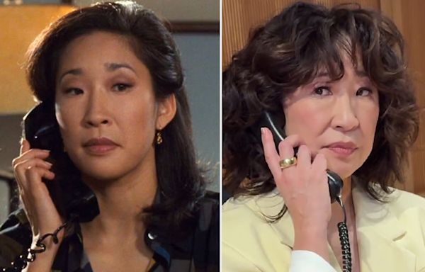 Sandra Oh Perfectly Reprises Her “Princess Diaries” Role — and Reenacts Scene with Anne Hathaway