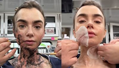 Lily Collins Shares Chilling BTS Clip Of Her Look From New Horror Movie MaXXXine; See HERE