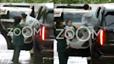 Alia Bhatt Plants A Sweet Kiss On Li'l Munchkin Raha's Cheek Before She Drifts Away In Swanky Car. ...