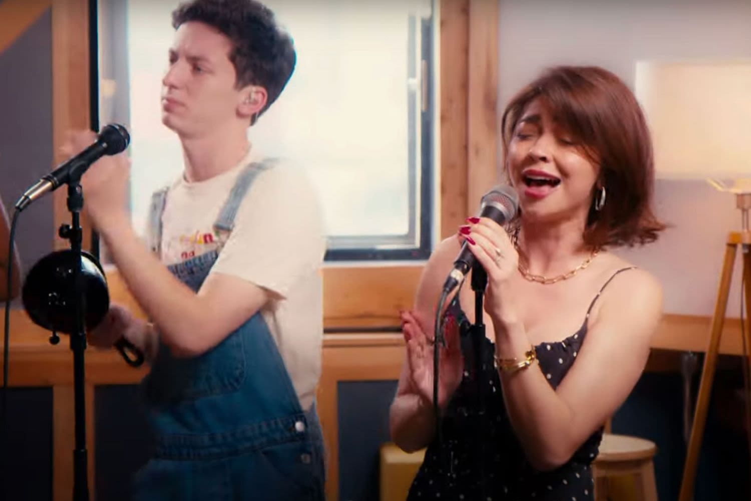 Sarah Hyland and Andrew Barth Feldman Duet on Cover of 'Little Shop of Horrors' Hit — Watch (Exclusive)