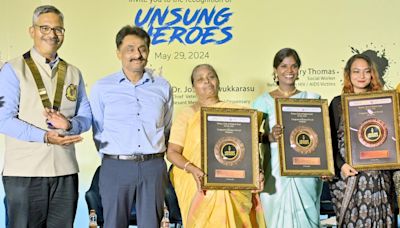Three women achievers recognised as Unsung Heroes