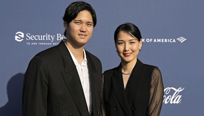 Shohei Ohtani and Wife Mamiko Tanaka Make Rare Public Appearance at Dodgers Gala