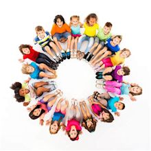 Best Kids In A Circle Stock Photos, Pictures & Royalty-Free Images - iStock