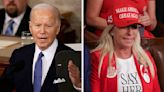 The Internet Can't Get Enough Of This Video Of Joe Biden's Face When He Saw Marjorie Taylor Greene