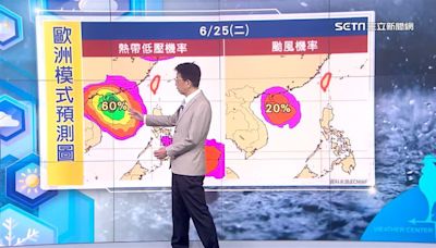 三立準氣象／熱帶擾動醞釀…下週成颱機率曝光！吳德榮揭移動路徑