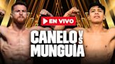 ¿A qué hora pelea Canelo vs Munguía? Dónde VER pelea box HOY