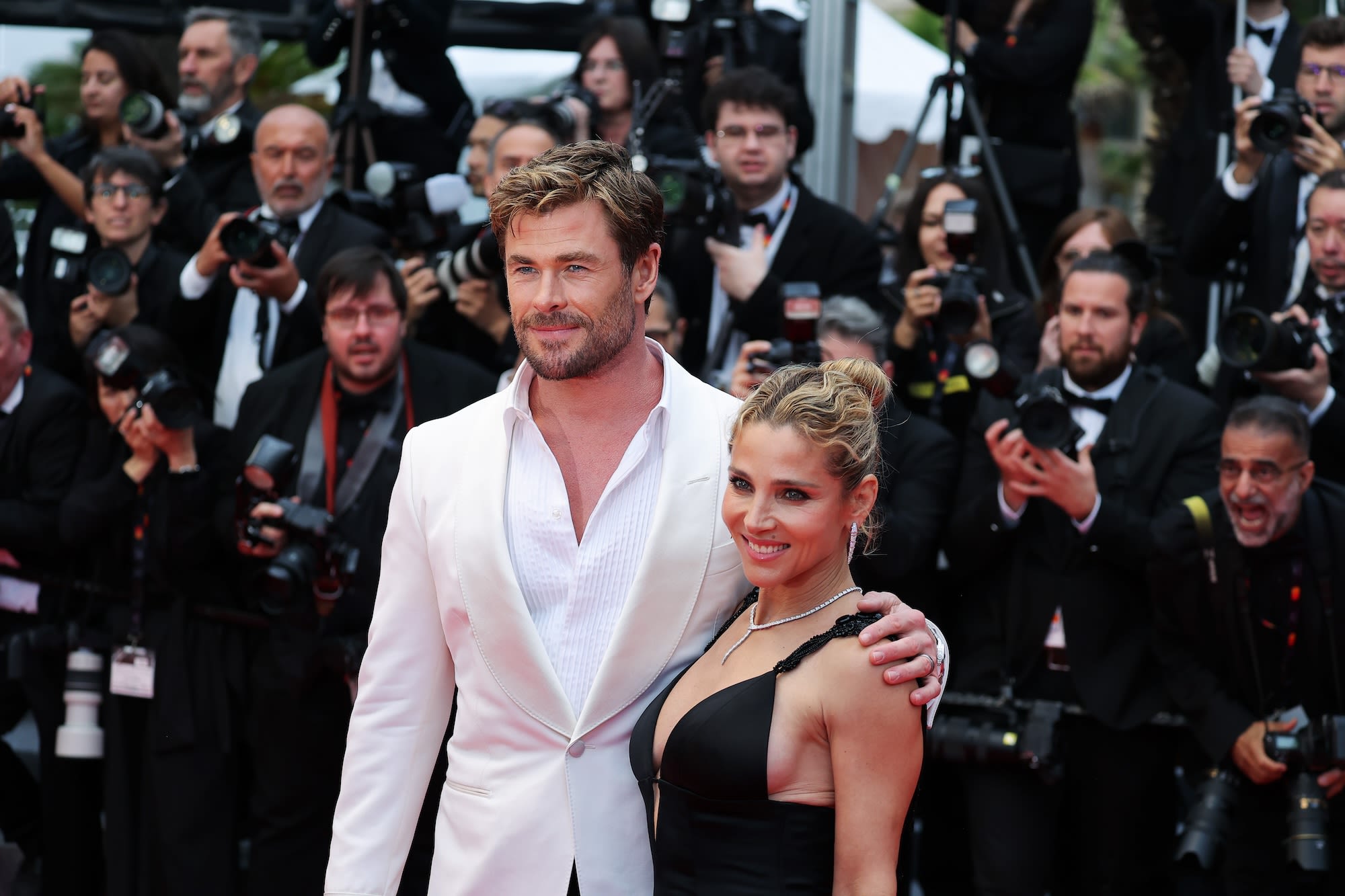 Chris Hemsworth Says Filming ‘Furiosa’ With His Wife Elsa Pataky Doubled As a ‘Date Night’