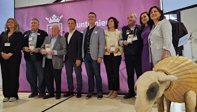 Antonio Martínez, Jorge Navarro, Honorato León y María Dolores López, reconocidos en Expovicaman por una vida dedicada al campo