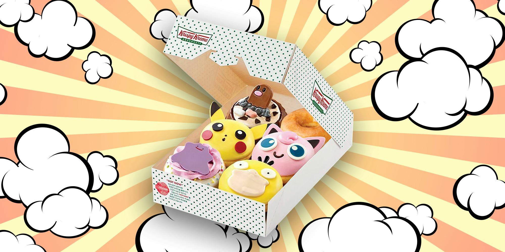 Pokémon donuts arrive at Krispy Kreme in South Korea, leaving American fans jealous