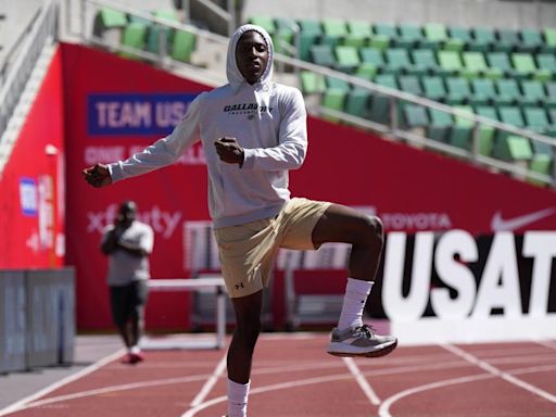 At Olympic trials, deaf runner Eric Gregory will rely on signals, coach’s prompts to shine in 400