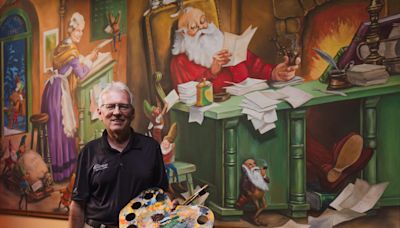 Iconic Holiday World artist to retire after 52 years on the job