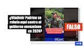 Con video de 2017 usuarios sostienen que ministro de Defensa venezolano se rebeló contra Maduro en 2024