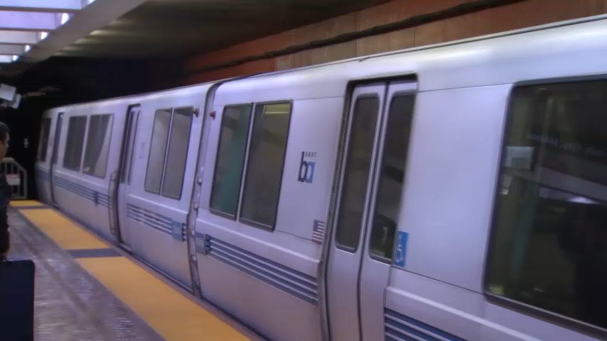 Man arrested in SF after pushing 74-year-old woman into BART train, killing her