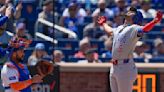 Mike Yaz homers at Fenway after visit from Hall of Fame grandfather; Giants beat Red Sox 3-1