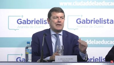 Fernández Mañueco: “Castilla y León funciona porque ponemos alfombra roja al empresariado”