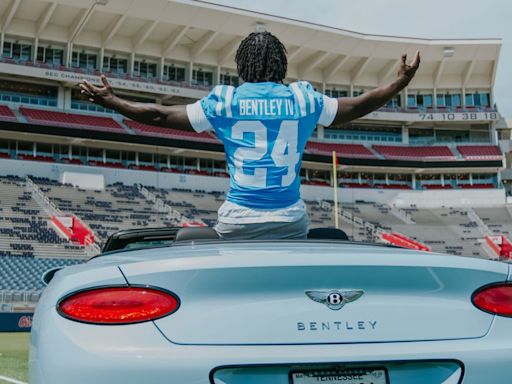'Bentley in a Bentley!' Ole Miss Football Uses Luxury Car For Photoshoot