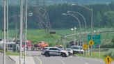 2 arrested after collision takes down Hydro-Quebec pylon, cuts power to thousands on South Shore