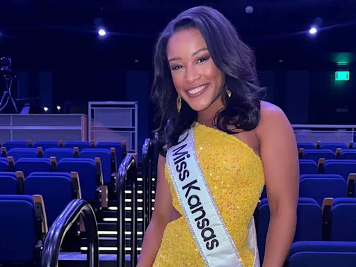 'My abuser is here today': New Miss Kansas opened up about toxic relationship on stage before getting crowned