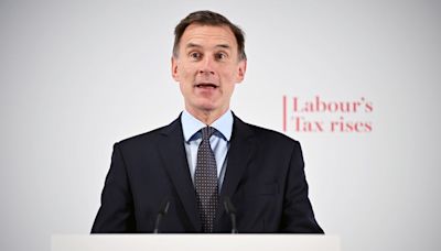 Jeremy Hunt launches Tory fightback over Labour’s ‘disgraceful, fake news, lie’