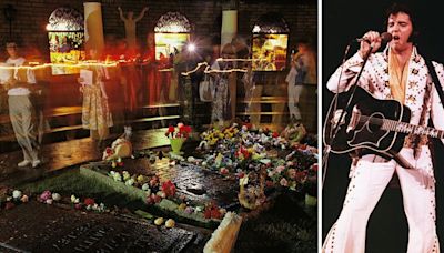 Elvis death – Livestream Elvis Week Candlelight vigil at King's Graceland grave