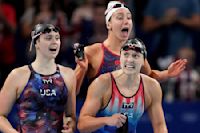 Las Vegas at Olympics: Sandpiper medals with Ledecky; Ace powers U.S.