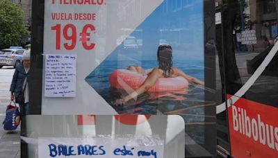 "¡Baleares está muy saturada. Si queréis ayudarnos no vengáis por ahora: Vuelos a 19 euros. Alquileres a 1.900!"