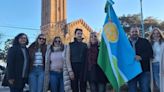 Durante los festejos patronales, la localidad de Felicia presentó su bandera