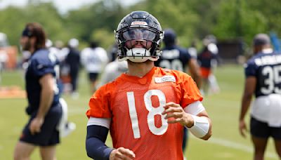 Chicago Bears Rookie Caleb Williams Has Heartfelt Moment With Fans At Training Camp