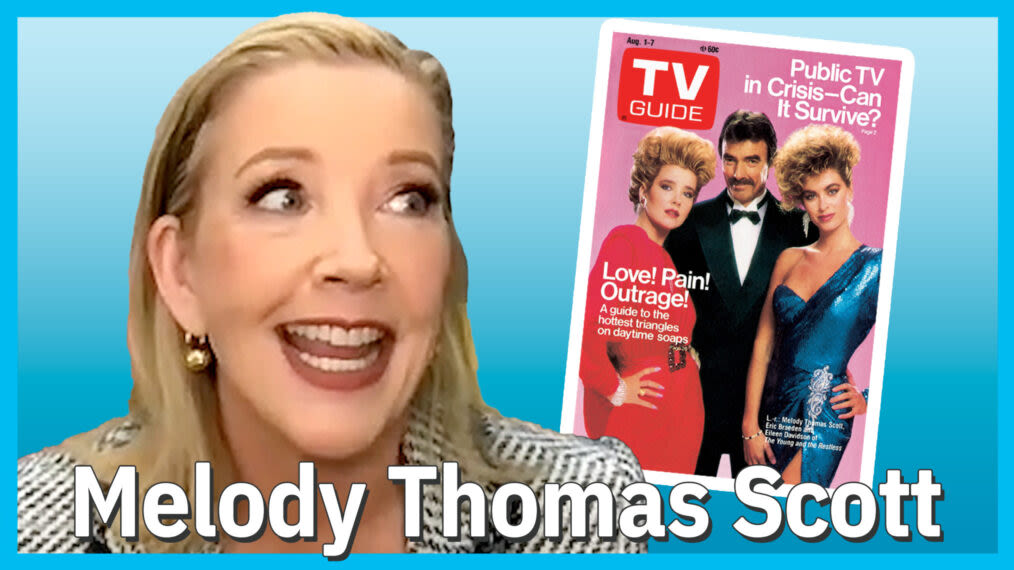 'Y&R' Star Melody Thomas Scott Looks Back at Her 1987 TVGM Cover