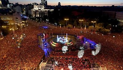 Resumen de la celebración de la Selección Española en Madrid