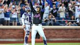 Mets belt five home runs, hold off Rockies