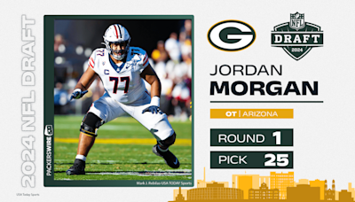 Green Bay Packers 2024 first-round pick: OL Jordan Morgan