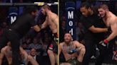 Footage emerges of Khabib's ten-word message to Conor McGregor after submission
