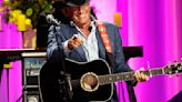 George Strait, shown performing in October 2022 in Nashville, Tennessee, has a new single,“ MIA Down in MIA,” released on Friday, that pays homage to Miami’ s white sand beaches...