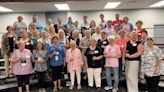 Metro Mix Chorus has fun with 'tagging' at its rehearsals