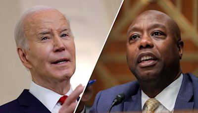 Tim Scott says Biden is 'willing to tank' economy by getting rid of Trump tax cuts