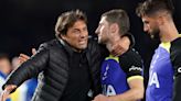 Antonio Conte hails ‘top men’ as Tottenham end tough week with win at Brighton